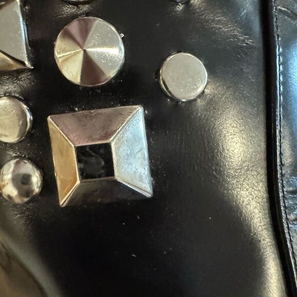 Saint Laurent x Hedi Slimane Fall 2014 “Ketta Studded Babies” Boots EU 36 - Picture 9 of 13